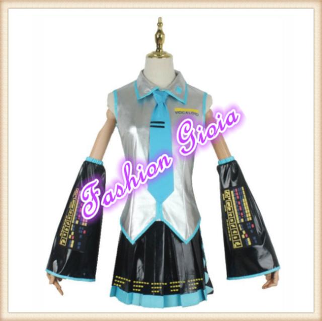 工場直売 ボーカロイド VOCALOID 初音ミク 仮装 銀色 コスプレ衣装 コスプレ衣装