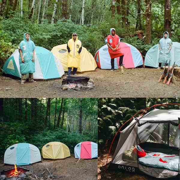 木造 POLeR キャンプ フェス テント 21SS POLER ポーラー 2 MAN TENTS