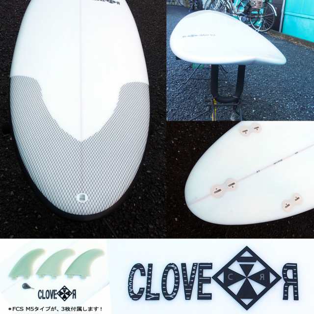 サーフィン 初心者 サーフボード 初心者 クローバー ファンボード Clover Surfboards Eb2 ファンボード 6 4 6 8 素材 Eps フィン付の通販はau Pay マーケット スポーツショップ Move Au Pay マーケット店