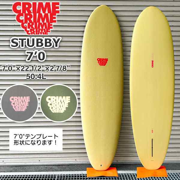 サーフボード ソフトボード 正規品 CRIME SOFTBOARDS クライム STUBBY