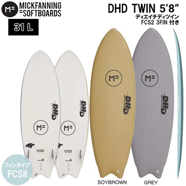 美品】ミックファニングソフトボード MF softboard dhd twin-