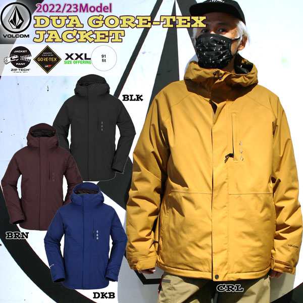 スノーボード ウエア 22-23 VOLCOM ボルコム DUA GORE-TEX JACKET デュアゴアジャケット 22-23-JK-VLC|au PAY マーケット