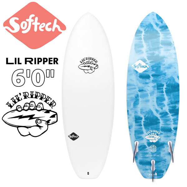 日本正規販売品 ソフトボード ソフテック SOFTECH LIL' RIPPER 6'0 DYE