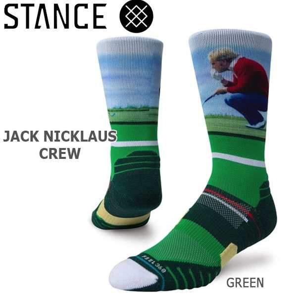 ゴルフ メンズ ソックス スタンス Stance Jack Nicklaus Crew 靴下 スポーツ オシャレ メール便配送の通販はau Pay マーケット スポーツショップ Move Au Pay マーケット店