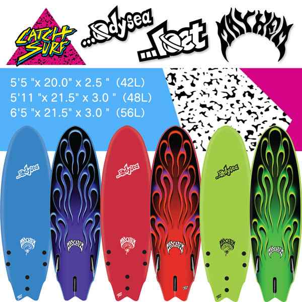 ソフトボード キャッチサーフ オディシー 22 CATCHSURF ODYSEA x LOST RNF 5'5 ロスト フィン付きの通販はau PAY  マーケット - スポーツショップ MOVE au PAY マーケット店