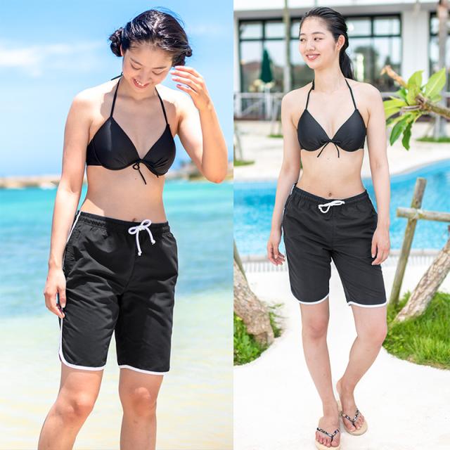 サーフパンツ レディース 海パン 海水パンツ サーフショーツ 大きいサイズ 水着 ショートパンツ ハーフパンツ 短パン Postの通販はau Pay マーケット And East