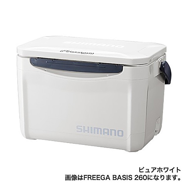 シマノ クーラーボックス Ｆｒｅｅｇａ ＢＡＳＩＳ ２００ ＵＺ−０２０Ｎ ピュアホワイト