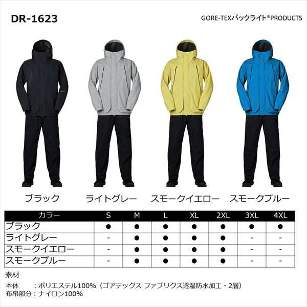 ダイワ ゴアテックス GORE-TEX レインスーツ