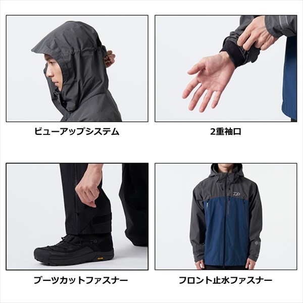 ダイワ ゴアテックスプロダクト レインスーツ ＤＲ-1922 グリーンカモＸＬ ダイワ ゴアテックス プロダクト レインスーツ DR-1922 グリーン