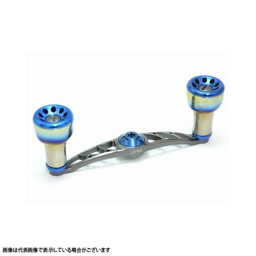 ﾒｶﾞﾃｯｸ ﾘﾌﾞﾚ LIVRE FullComp CRANK 100(ｸﾗﾝｸ) ｼﾏﾉ 左巻用 (ｶﾞﾝﾒﾀP+ﾌﾞﾙｰG) 製品番号 FLSK100-A3-GMB