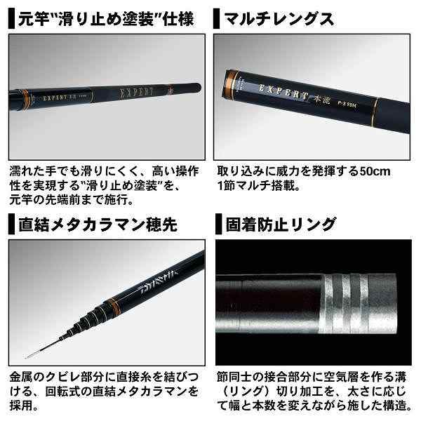 ダイワ EXPERT（エキスパート）本流 P−1 90M・R