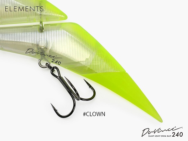エレメンツ　ダヴィンチ240 CLOWN ELEMENTS Davinci 240 #CLOWN ダヴィンチ