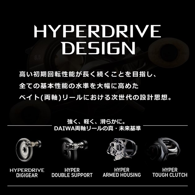ダイワ ベイトリール シルバークリーク エア TW ストリームカスタム 8.5R(右)