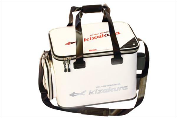 キザクラ タックルバッグ Kzライブキーパー IIホワイト 45cm