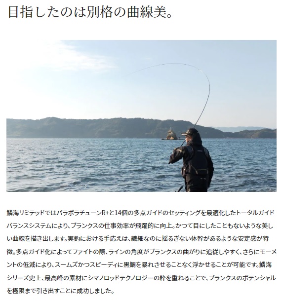 シマノ 磯竿 鱗海リミテッド 06-530(振出 5ピース)_1