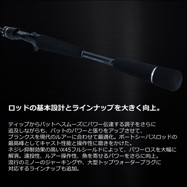 ダイワ シーバスロッド ラブラックス AGS BS 69MS･Q(スピニング 2ピース)_2