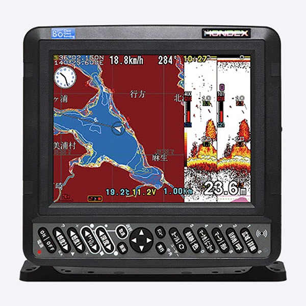 ホンデックス 魚探 HE-8000 8.4型バス用GPS魚探 ホンデックス 魚探 HE-8000 8.4型バス用GPS魚探