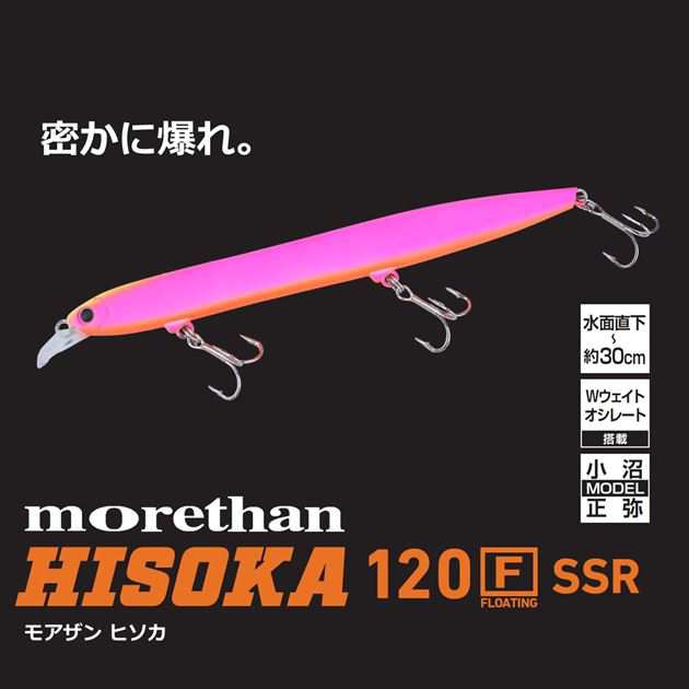 モアザン ヒソカ120Ｆ−ＳＳＲ ダイワ - ルアー、フライ