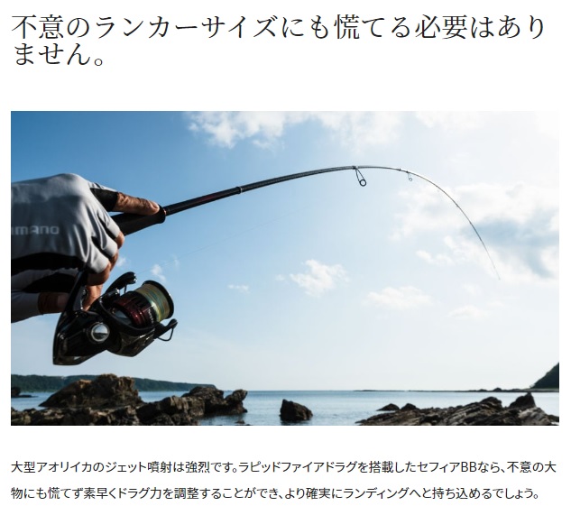 シマノ スピニングリール 22セフィアBB C3000SDHHGの通販はau