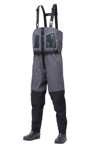 ダイワ ウェーダー SW-4502B-T タイトフィットソルトブレスジップウェーダー(先丸) ブラック S