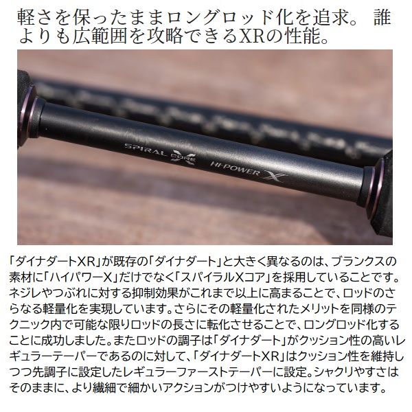 シマノ ダイナダート XR S90M(スピニング 2ピース)の通販は