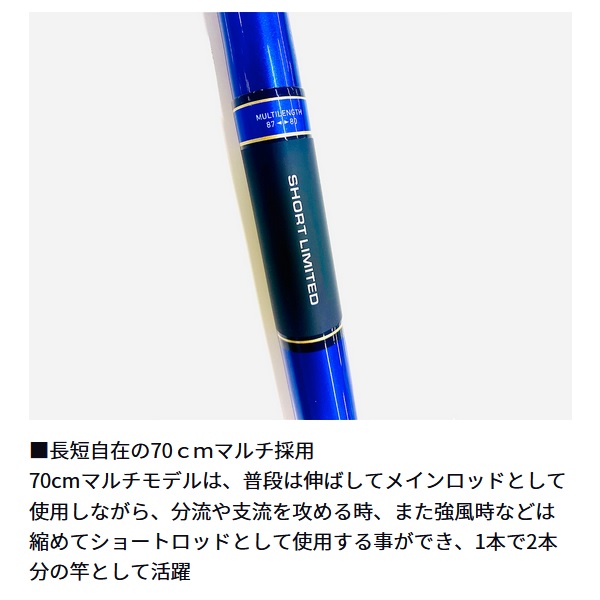 ダイワ 鮎竿 銀影エア ショートリミテッド(SHORT LIMITED) T 80