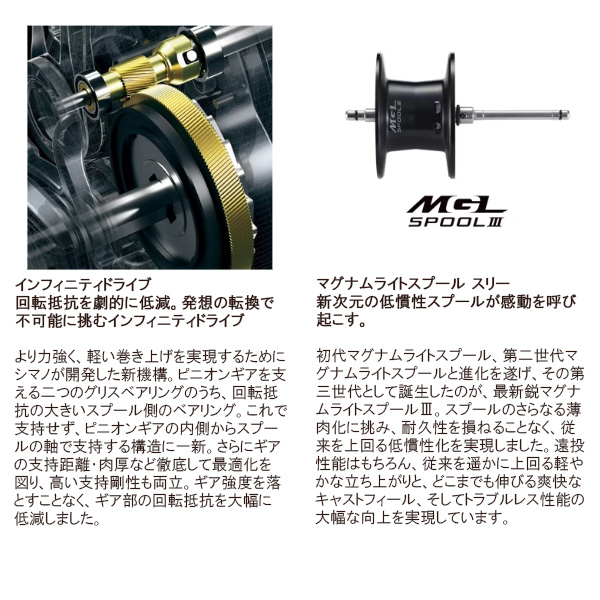 シマノ ベイトリール 24カルカッタコンクエスト シャローエディション 30HG(右)_4