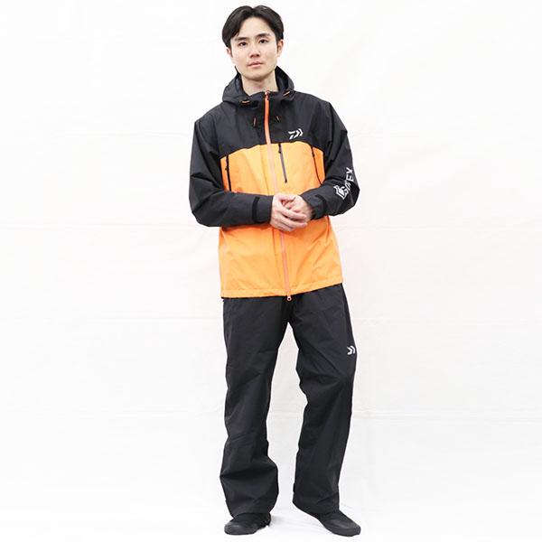 Daiwa GORE-TEX ジャケット&パンツ2点セット　オレンジ Daiwa GORE-TEX ジャケット&パンツ2点セット オレンジ Daiwa