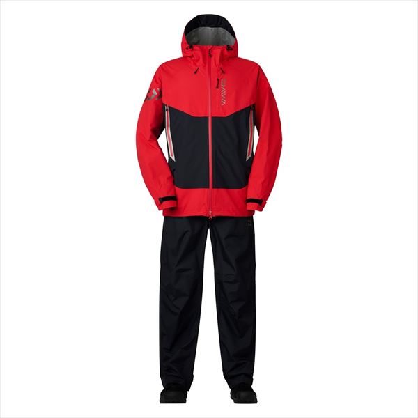 ダイワ レインウェア DR-3124 レインマックス(RAINMAX) エキスパートタフレインスーツ レッド XLの通販は 29,920円