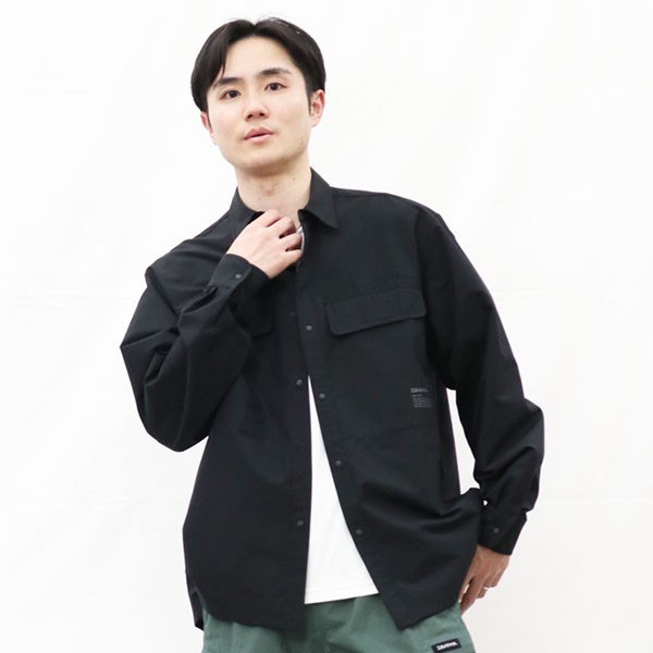 ダイワ ウェア DE-8924 ストリームシャツ ブラック 2XL