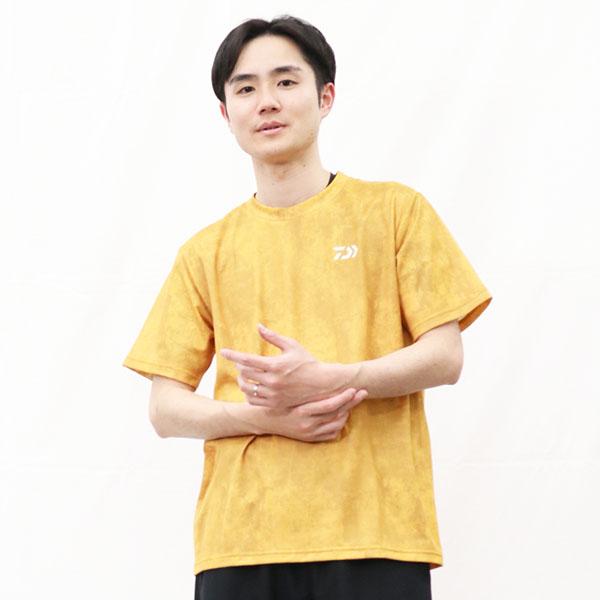 ダイワ ウェア DE-8724 ドライメッシュショートスリーブシャツ ボトムオレンジ Lの通販は 6,248円
