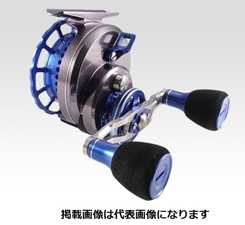 黒鯛工房 両軸リール カセ筏師 THE IKADA SPECIAL 65 大チヌ T(右) 鏡面チタン/ブルー_2