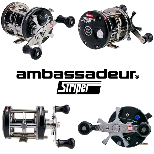AbuGarcia アブガルシア ベイトリール AMB.6501 Striper Black　（左ハンドル）_5