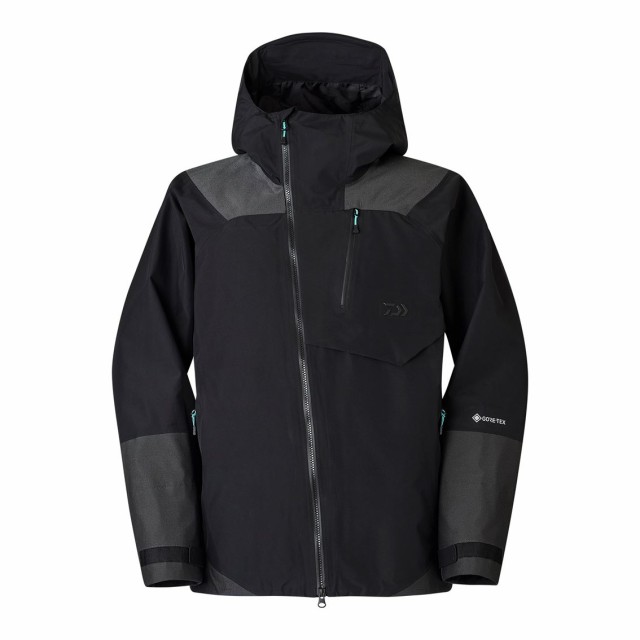 ダイワ レインウェア DR-1324J ゴアテックス(GORE-TEX) タフレインジャケット ブラック 3XL