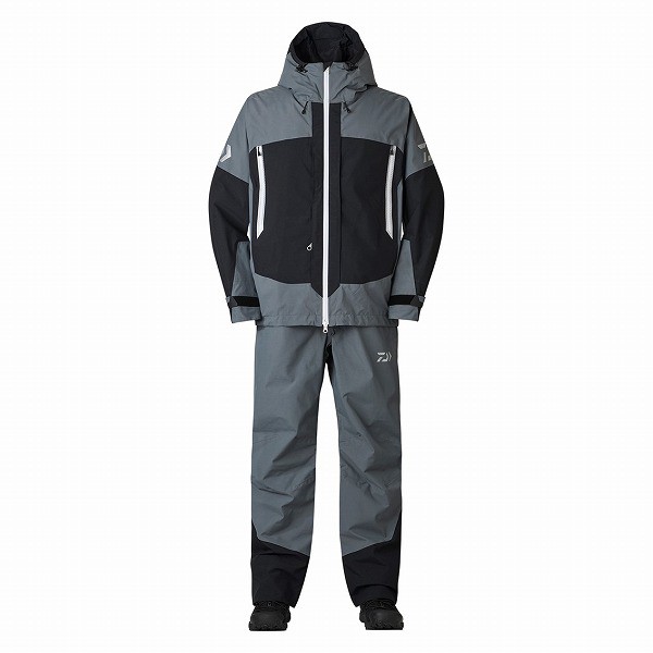 ダイワ 防寒服アウター DW-1824 ゴアテックス(GORE-TEX) コンビアップウィンタースーツ ガンメタル 2XL