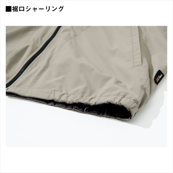 ダイワ ウェア DJ-8324 コーデュラ(CORDURA) リバーシブルコーチジャケット ブラック 3XL