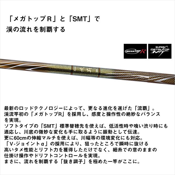 ダイワ 渓流竿 流覇 H70M