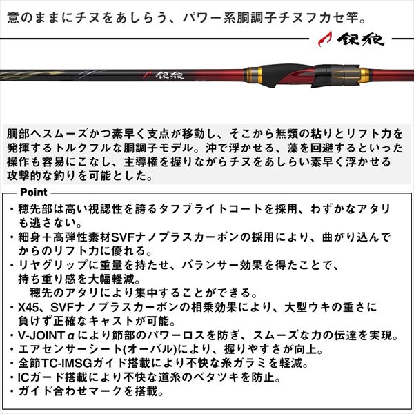 ダイワ 磯竿 銀狼 パワートルク 0-53･J_2