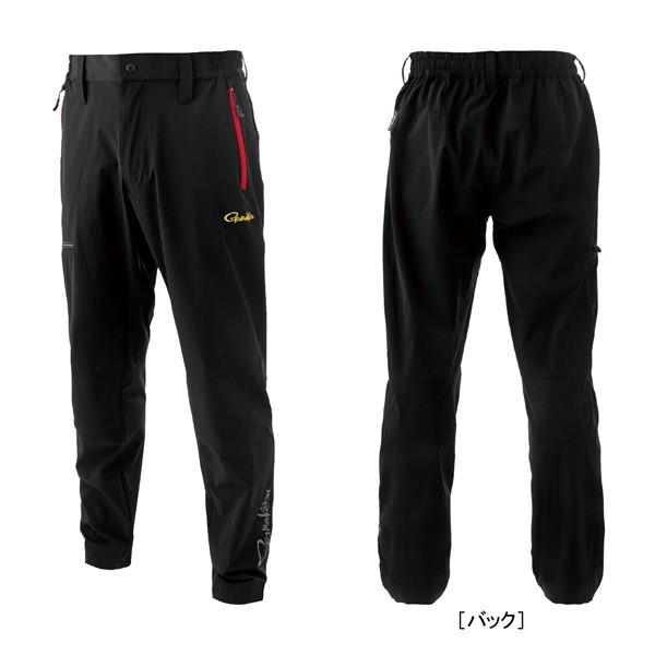 がまかつ ウェア ライトストレッチフィッシングパンツ GM3777 ブラック/レッド LL
