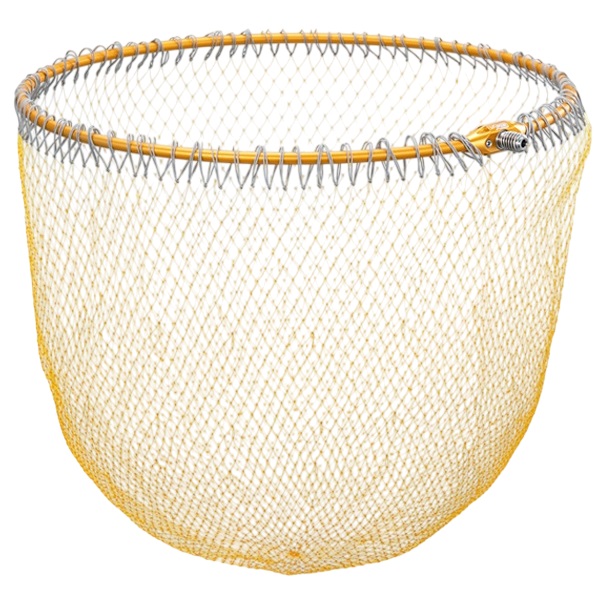 昌栄 磯用品 824-2 ウルトラフレーム 極 ワンピース 網付 40cm ゴールド/グレー