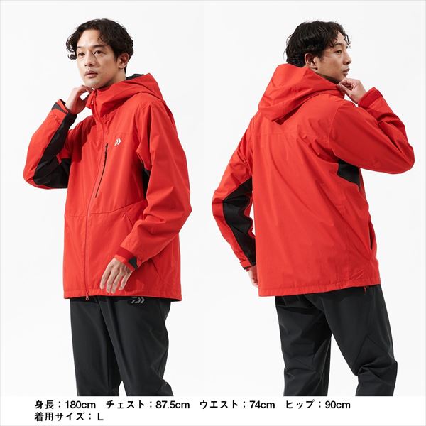 ダイワ レインウェア DR-3625J RAINMAX レインジャケット ブラックカモ XL