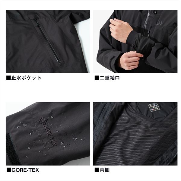 ダイワ レインウェア DR-1925J GORE-TEX バーサタイルレインジャケット ヨークイエロー L_4
