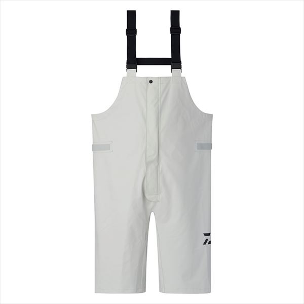 ダイワ レインウェア DR-6325P オーシャンレインハーフサロペット ライトグレー 2XL