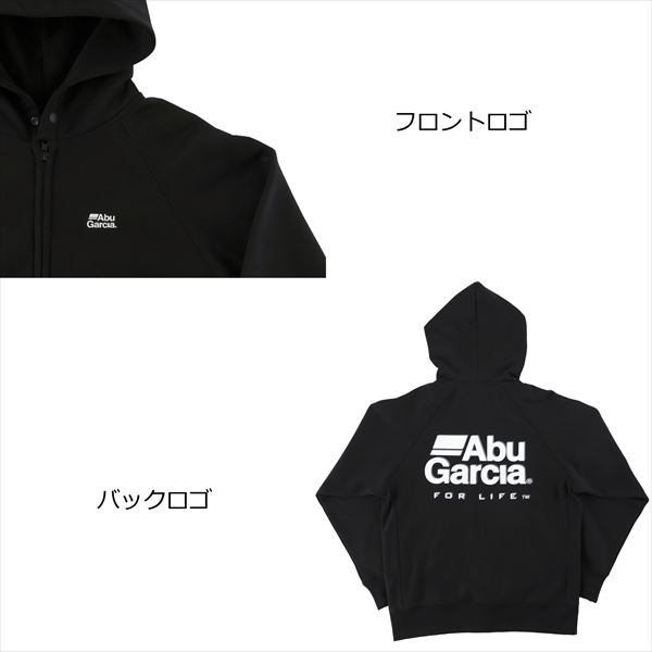 AbuGarcia (アブガルシア) リバーシブルスウェット ブラック XLサイズ