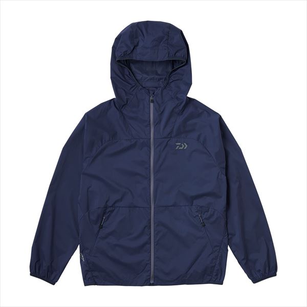 ダイワ ウェア DJ-5025 パーテックス(PERTEX) ポケッタブルフーディージャケット グレープネイビー XL