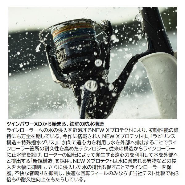 シマノ スピニングリール 25ツインパワー XD C3000XG_8