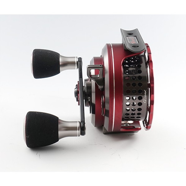 黒鯛工房 両軸リール カセ筏師 グランドレーサー X 65-RT (右) レッド