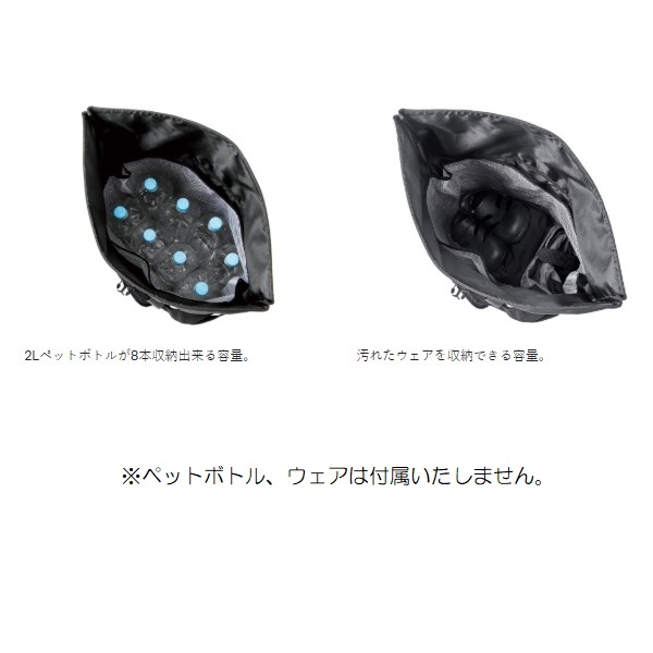 がまかつ LE331 クルト クーラートート #1 ブラック 熱中症に要注意