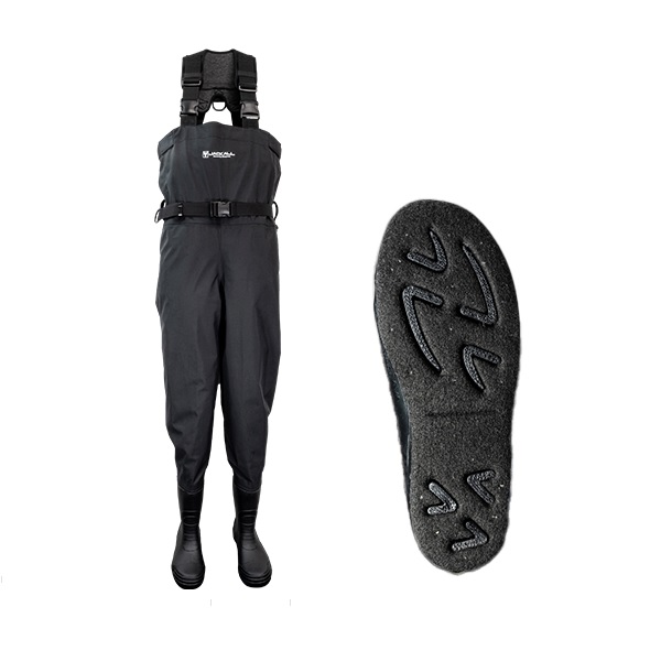 ジャッカル ウェーダー ブリーザブルシークウェーダー(フェルトピン) L(26-26.5cm)