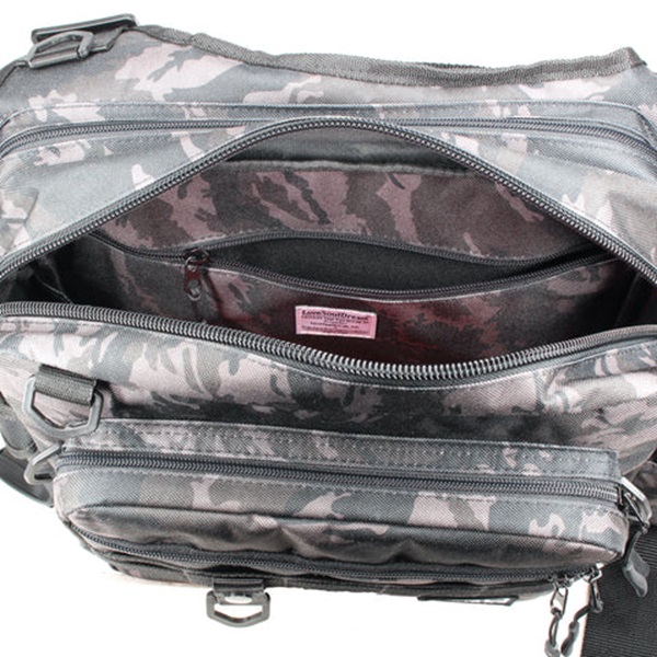 LSD タックルバッグ ワンショットサイドダブル コーデュラブラック